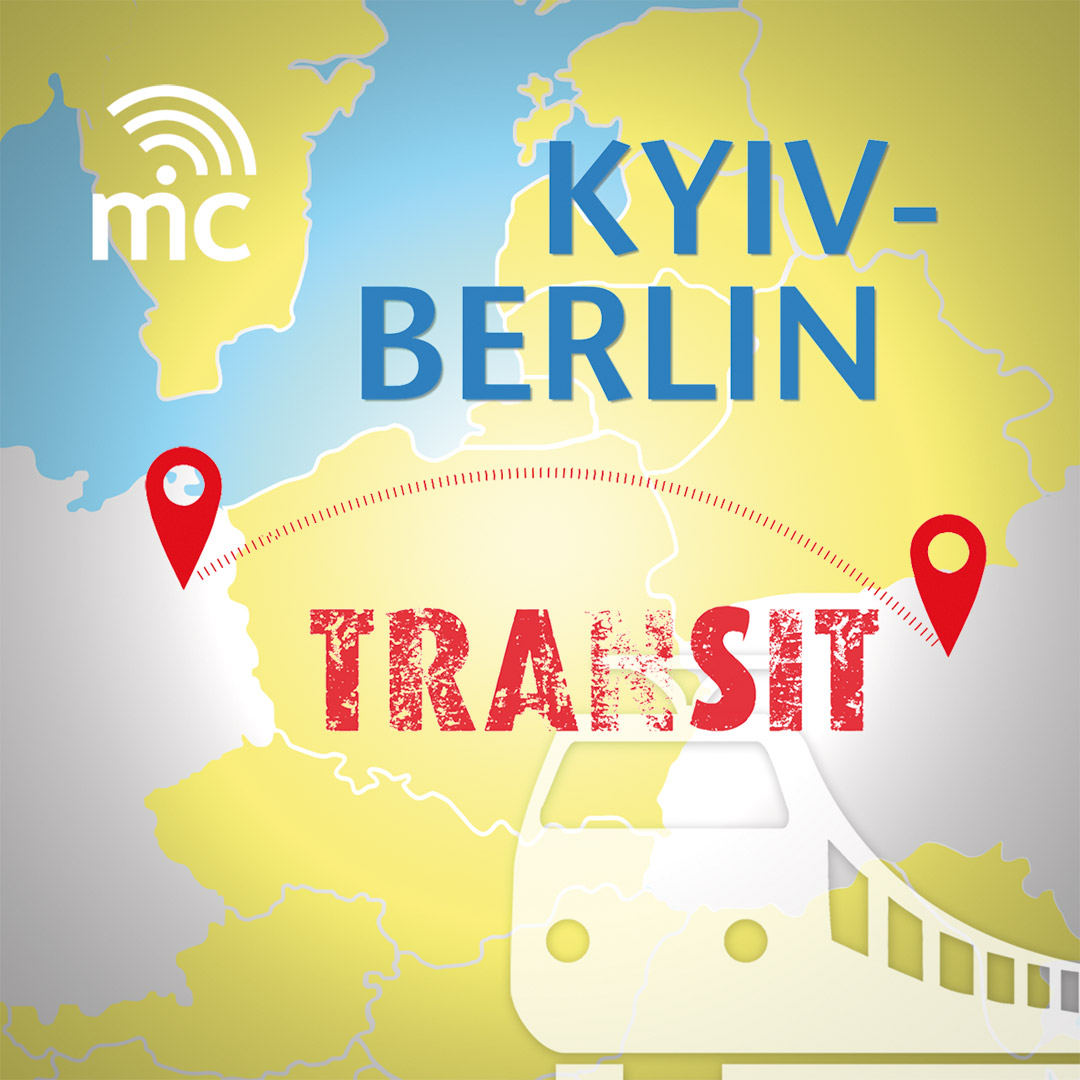 Podcast Cover („Kyiv-Berlin Transit“)